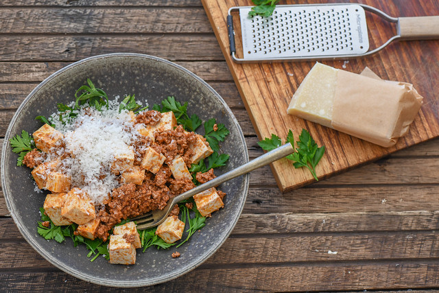 Tofu Bolognese